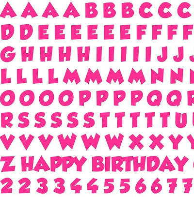 Phrases & Letters Edible Printing