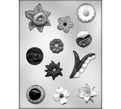 Floral and Fruits chocolate moulds Collection Image