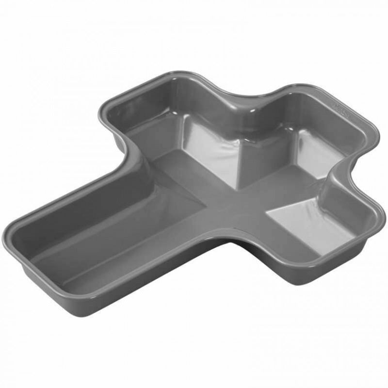 Cross shaped cake pan by Wilton