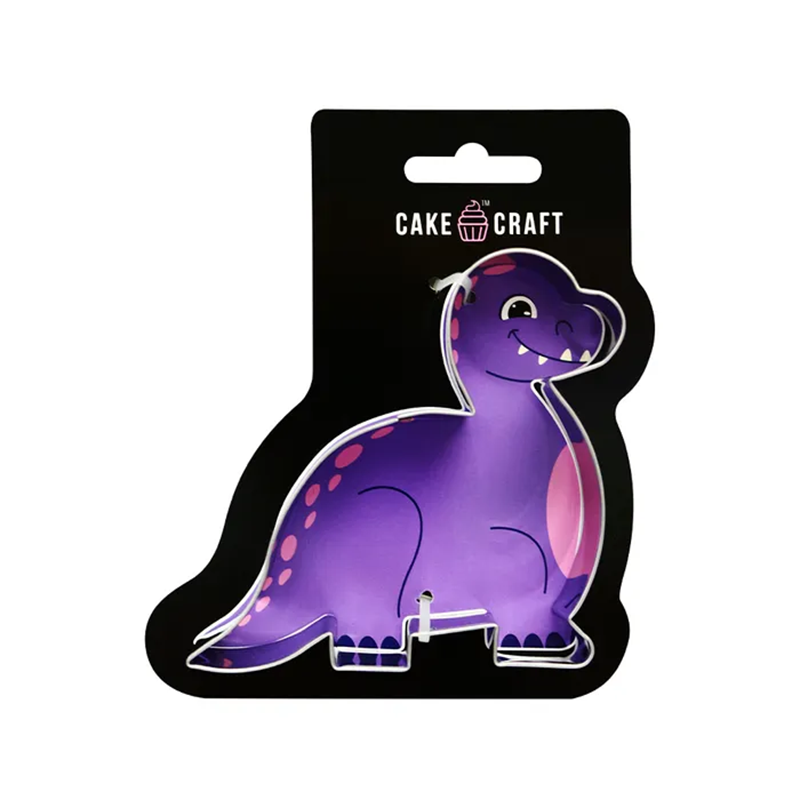 Brontosaurus dinosaur cookie cutter
