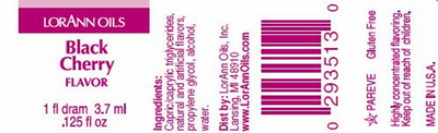 Lorann Oils flavouring 1 dram Black Cherry