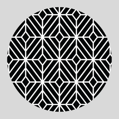 3 piece stencil set Diamond