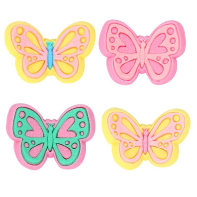 Edible Sugar Decorations Butterflies Pack of 12
