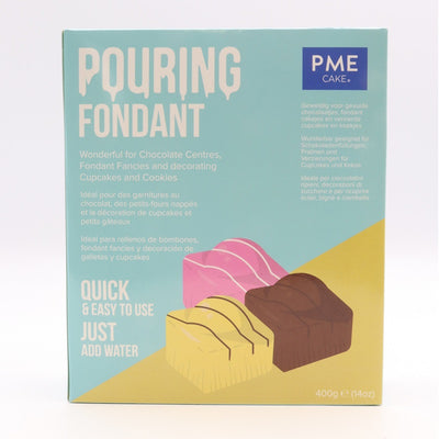 Pouring fondant 400g for petit fours by Pme
