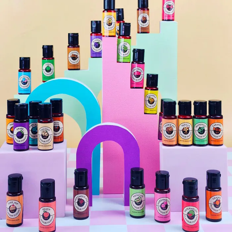 Range of additional flavour fusions available by Vivid