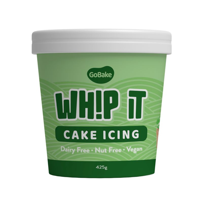 GoBake Ready made buttercream icing 425g Bright Green