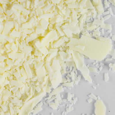 White chocolate shavings
