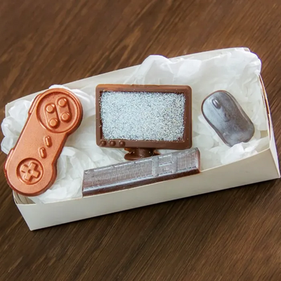 Gaming chocolate mould controllers computer screens mouse & keyboard