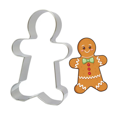 Gingerbread man or boy cookie cutter 11cm tall