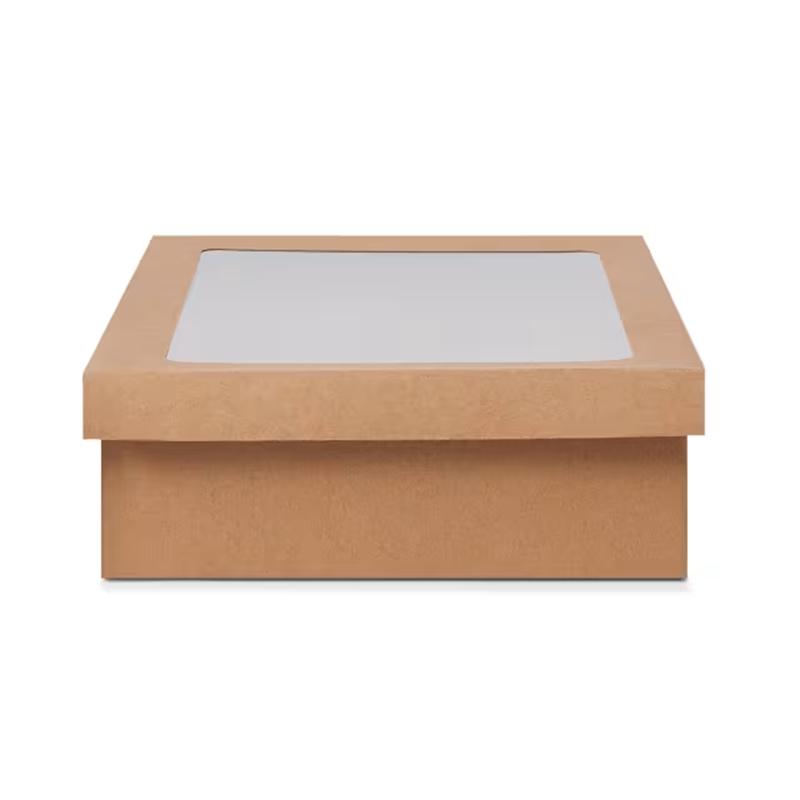 Grazing Box with clear window pack of 2 boxes 36cm x 8cm x 25cm