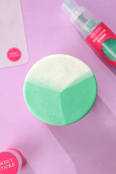 Sweet Sticks glitter pump Green