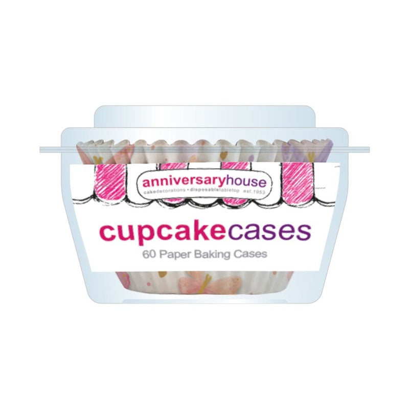 Butterfly Cupcake papers pack of 60