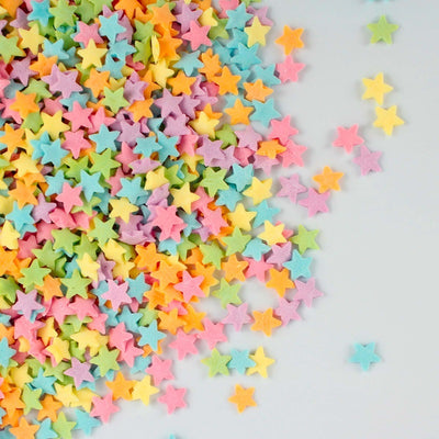 Pastel stars sprinkles 60 grams