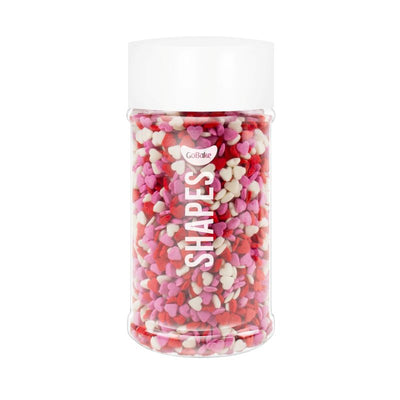 Mini hearts sprinkles bright colours 70g