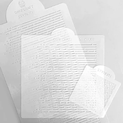 3 piece stencil set Matrix