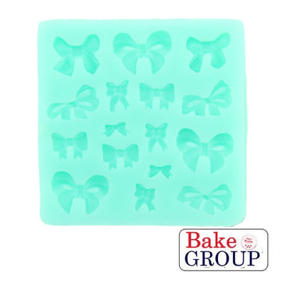 Little bows multi silicone mould