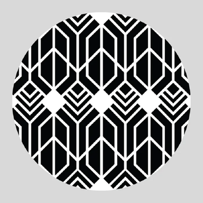 3 piece stencil set Oscar