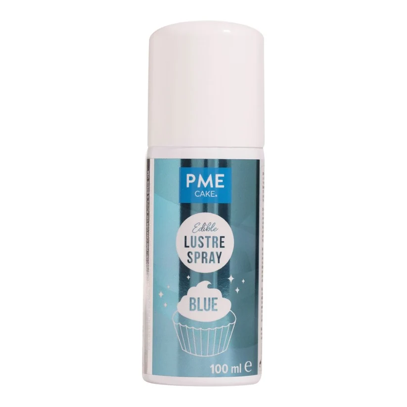 PME Edible lustre spray Blue 100ml (North Island Urban Delivery ONLY)