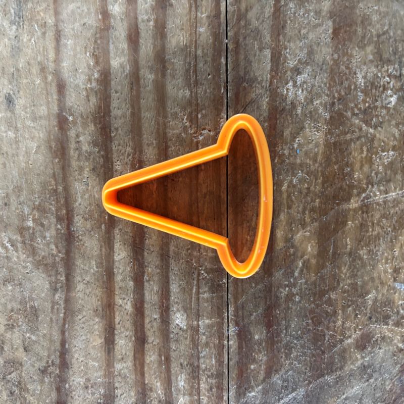 Mini cutter Road cone or witches hat Quality Wilton plastic cutter