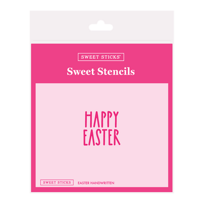Happy Easter Handwritten Stencil by Sweet Sticks