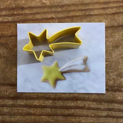 Shooting star mini cookie cutter