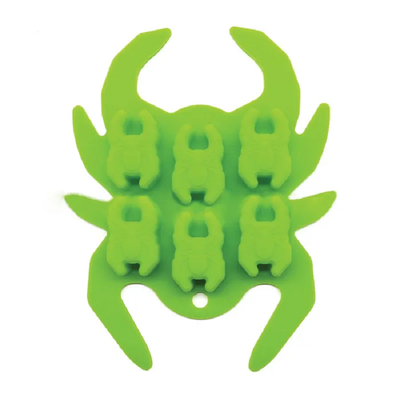 Spiders 6 cavity silicone bite size mould