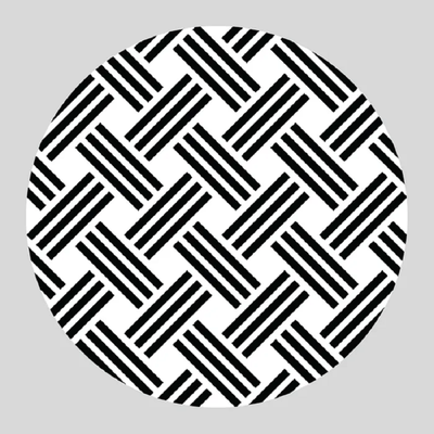 3 piece stencil set Weave