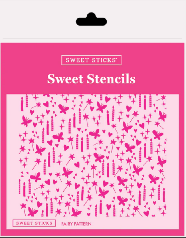 Fairy Pattern Stencil by Sweet Sticks