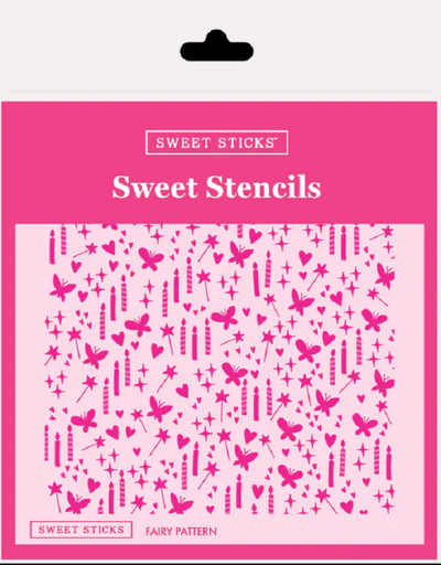 Fairy Pattern Stencil by Sweet Sticks