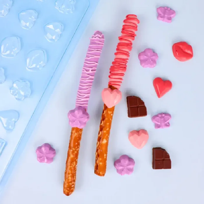 Small assorted accent shapes chocolate mould