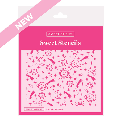 Galaxy Pattern Stencil by Sweet Sticks