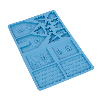 GINGERBREAD HOUSE SILICONE CHOCOLATE MOULD by Sprinks