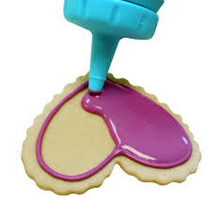 6oz volume silicone icing squeeze bottle