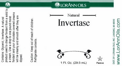 Invertase for chocolate making by Lorann Oils SPECIAL BB 4/26