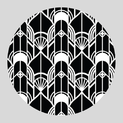 3 piece stencil set Iris