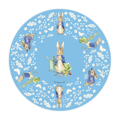 Cupcake Paper Design #1 Blue with Peter Rabbit