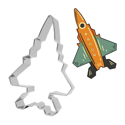Fighter Plane or Jet Plane Cookie Cutter