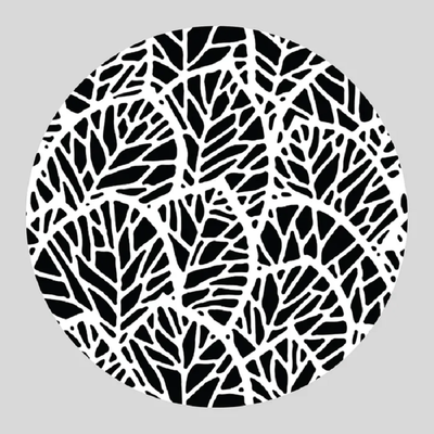 3 piece stencil set Jungle Leaf