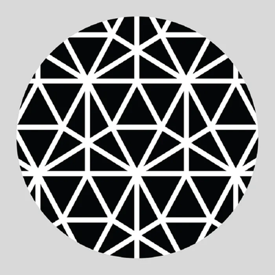 3 piece stencil set Kaleidoscope