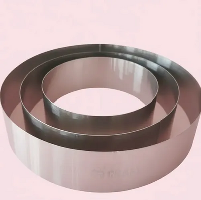 Cake and pastry cutting ring set Large
