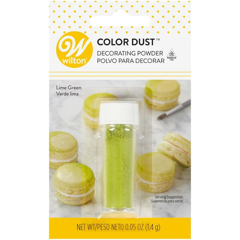 Wilton colour dust powder Lime Green