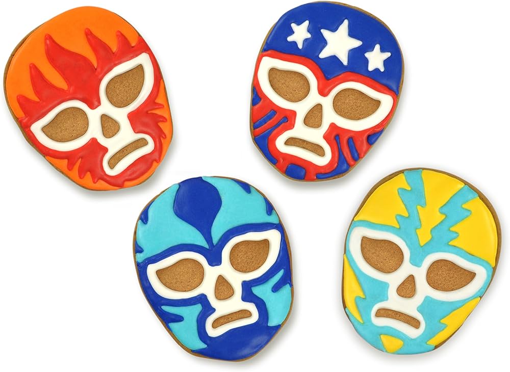 SPECIAL 50% OFF Muncha Libre Wrestling Mask Cookie Cutters