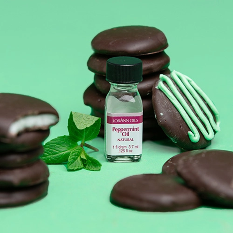 Lorann Oils flavouring 1 dram Peppermint (natural)