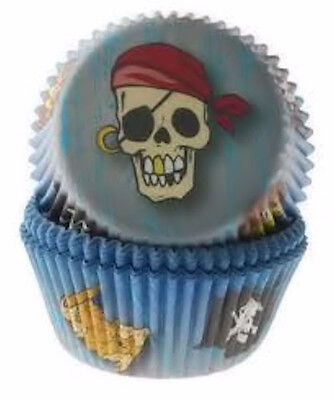Pirates standard cupcake papers