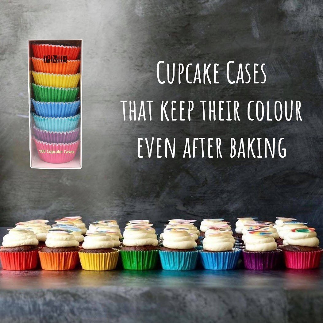 examples of pme cupcakes after baking