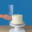 PME XL Side texture scraper comb for buttercream icing Latitude ring 4 & 6 inch