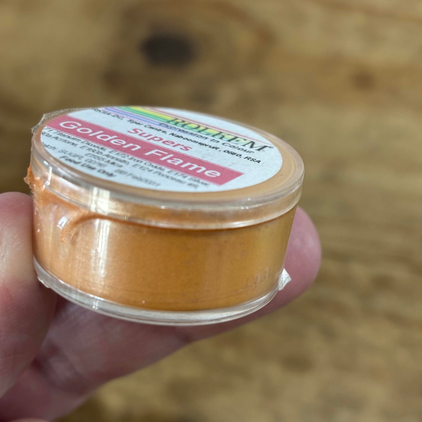 Rolkem Super Golden Flame Lustre Dust