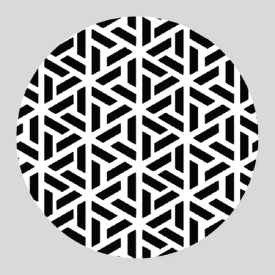 3 piece stencil set Royal