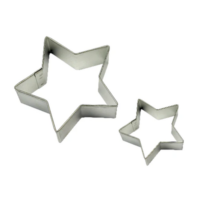 Big star little star set of 2 cookie cutters