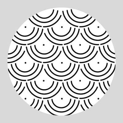 3 piece stencil set Scales